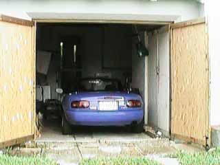 Small car, smaller garage
